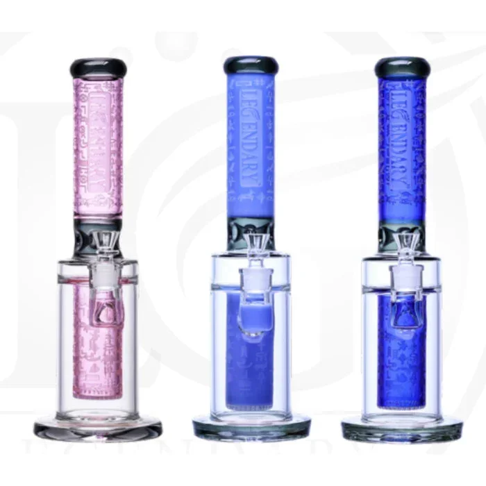 Legendary 16″ Honeycomb Sandblasted Bong