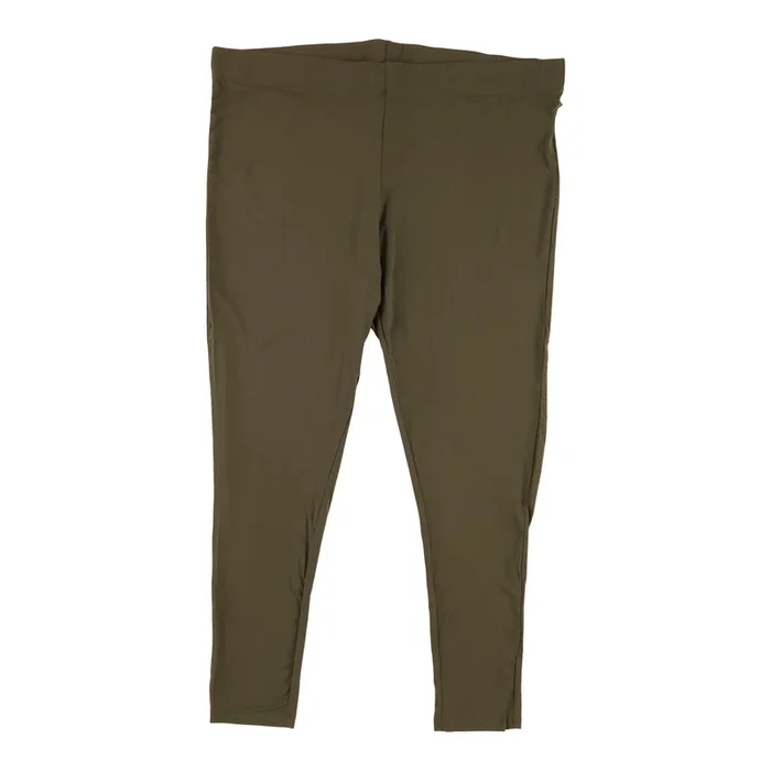 Legging en viscose de couleur taille plus lily morgan pour femmes