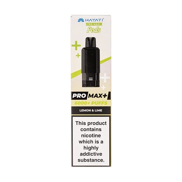 Lemon & Lime Pro Max Prefilled Pod + Refill by Hayati