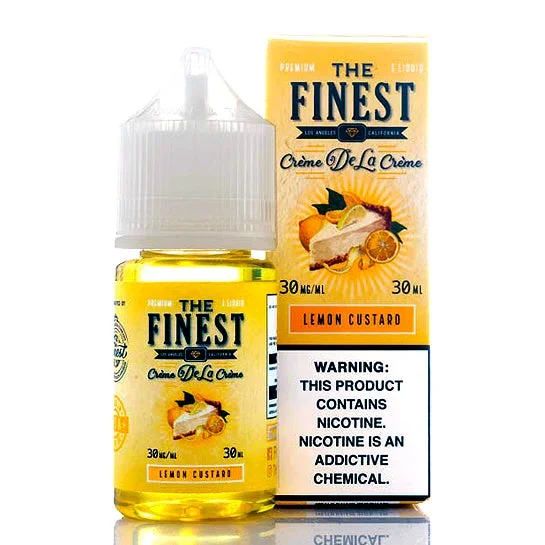 Lemon Custard Salt – The Finest E-Juice