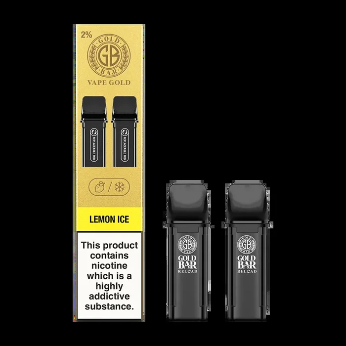 Lemon Ice Pods by Gold Bar Reload