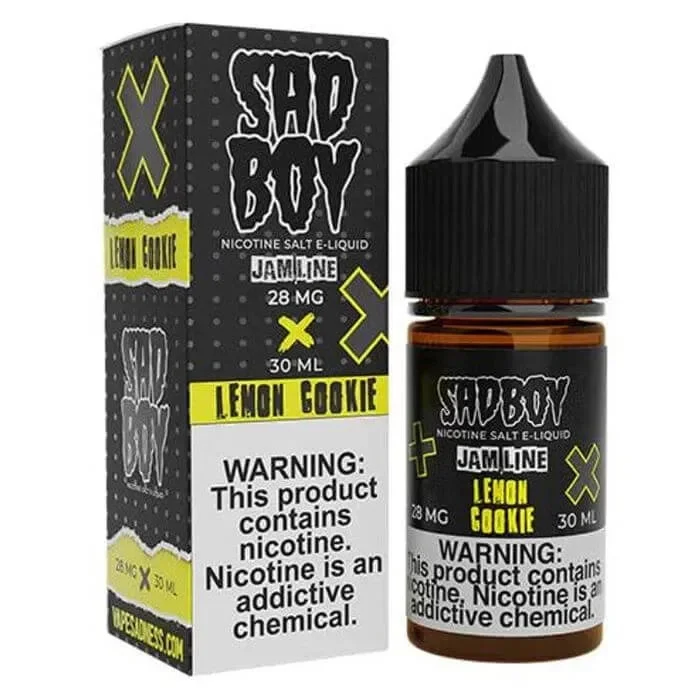 Lemon Jam Cookie Nicotine Salt by SadBoy