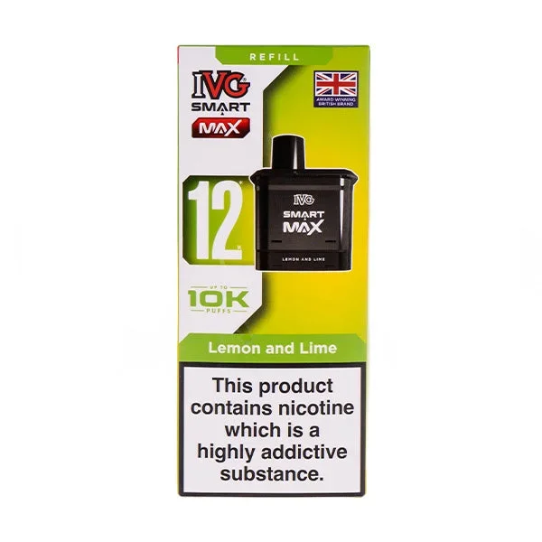 Lemon Lime Smart Max Prefilled Pod + Refill by IVG