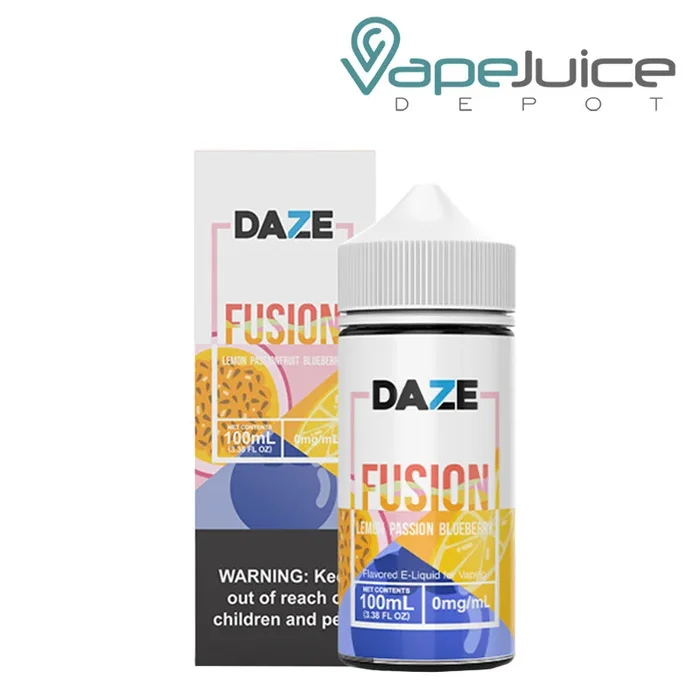 Lemon Passionfruit Blueberry 7 Daze Fusion 100ml