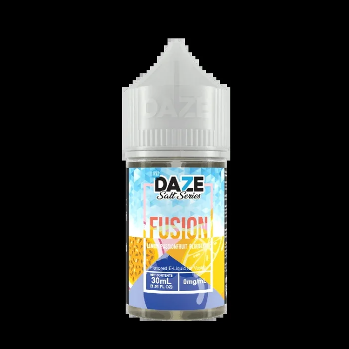 Lemon Passionfruit Blueberry Iced 7Daze Fusion Salts 30mL