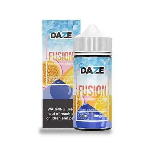 Lemon Passionfruit Blueberry Iced by 7 Daze Fusion 100ml