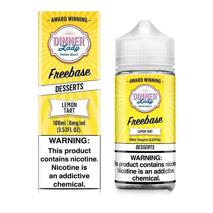 Lemon Tart – Dinner Lady Freebase 100mL