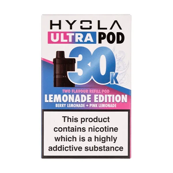 Lemonade Edition Ultra 30k Prefilled Pods by Hyola