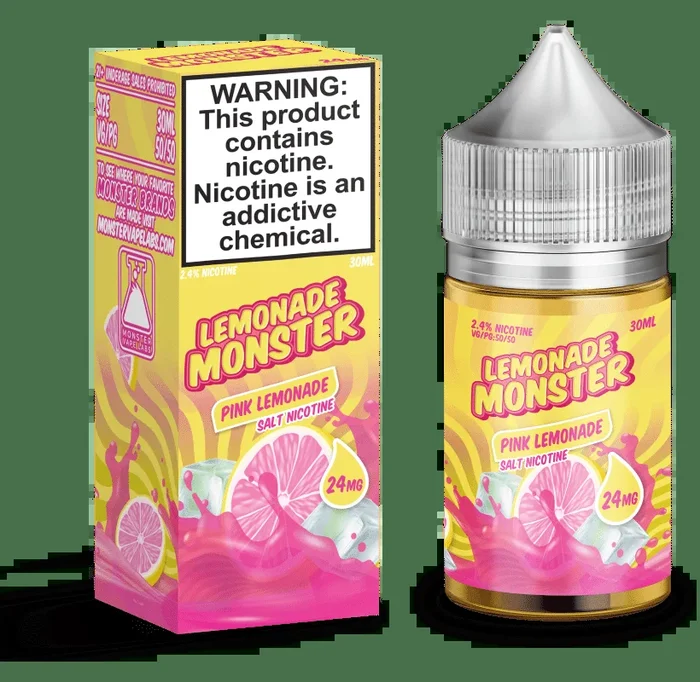 Lemonade Monster Salts Pink Lemonade