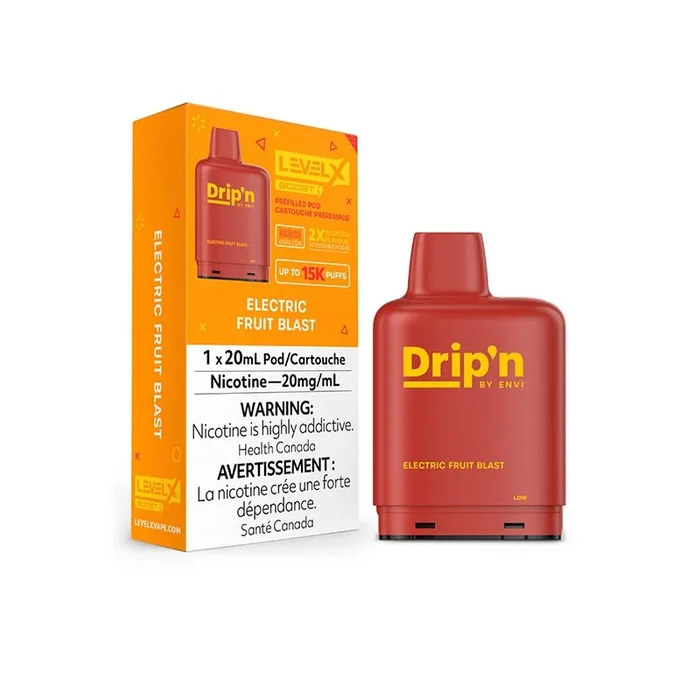 Level X Drip’n Boost G2 Pod – Electric Fruit Blast (ON)