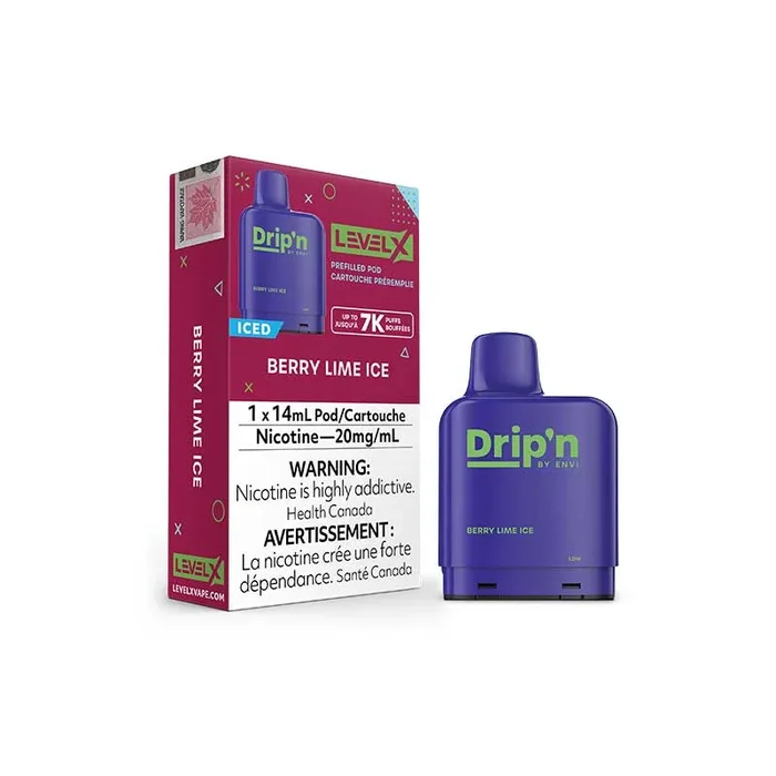 Level X Drip’n Pod – Berry Lime Ice