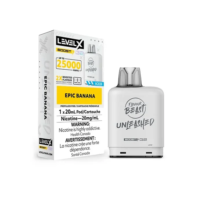 Level X FB Unleashed Boost G2 Pod – Epic Banana Iced