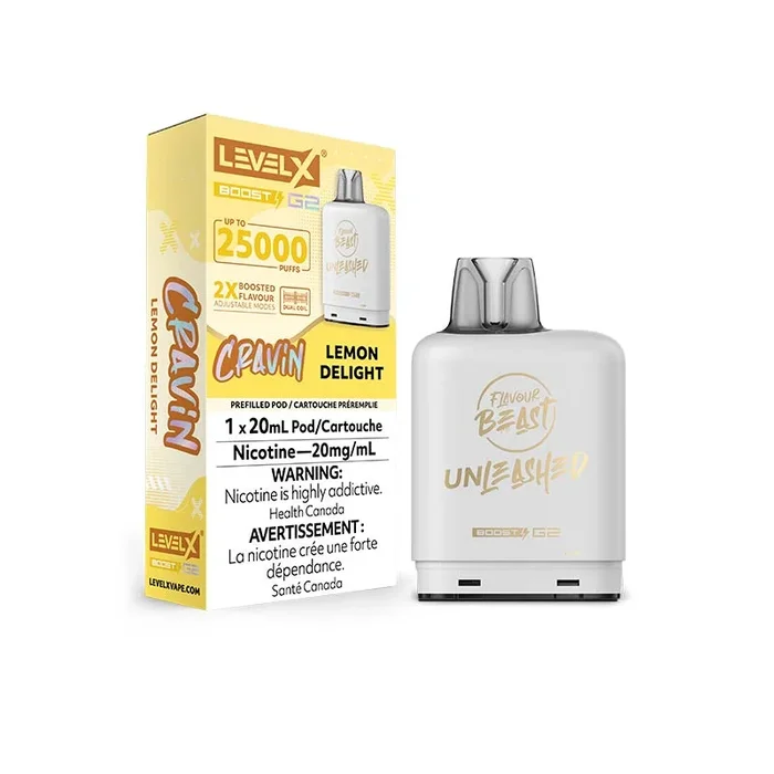 Level X FB Unleashed Boost G2 Pod – Lemon Delight