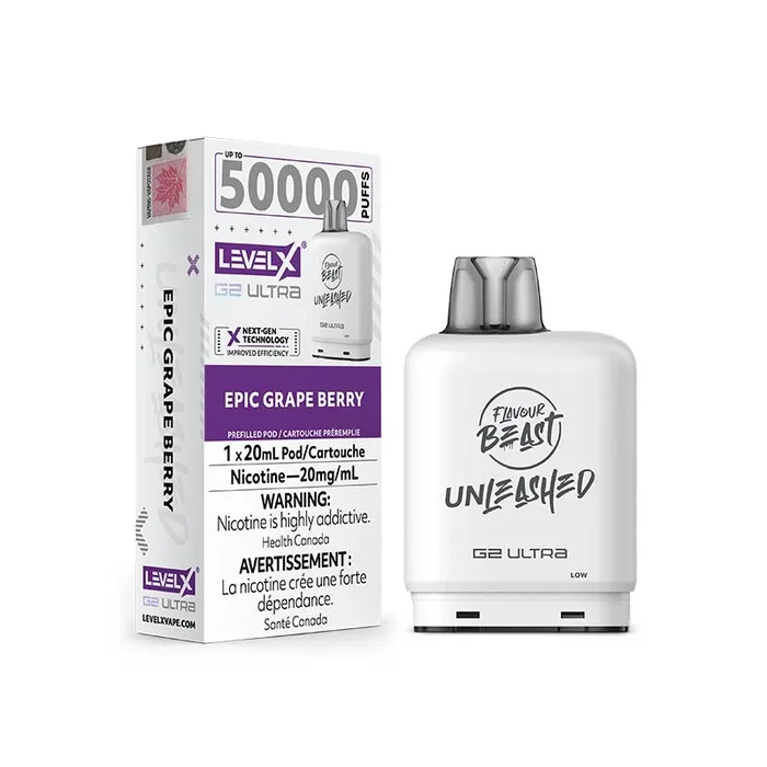 Level X G2 Ultra Pod – Unleashed – Epic Grape Berry