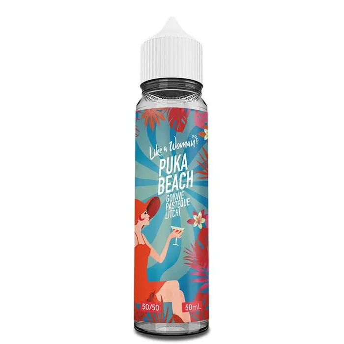 LIKE A WOMAN Puka Beach – E-liquide 50ml
