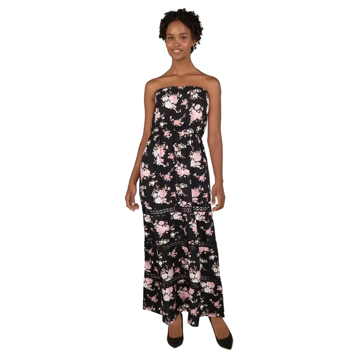 lily morgan Women’s Bandeau Maxi Dress