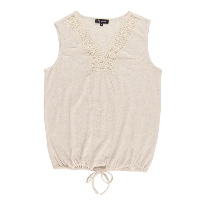 lily morgan Women’s Cami with Crochet Details