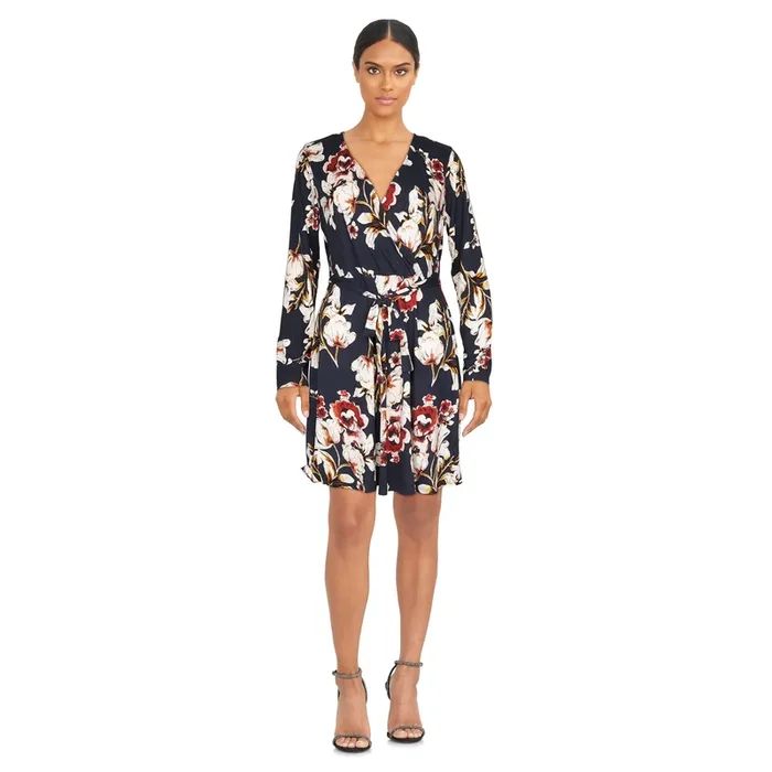 lily morgan Women’s Faux Wrap Dress