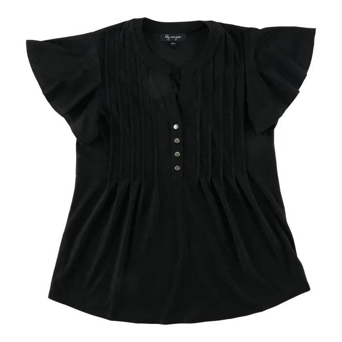 lily morgan Women’s Pintuck Top
