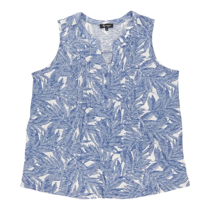 lily morgan Women’s Plus Front Button Camisole