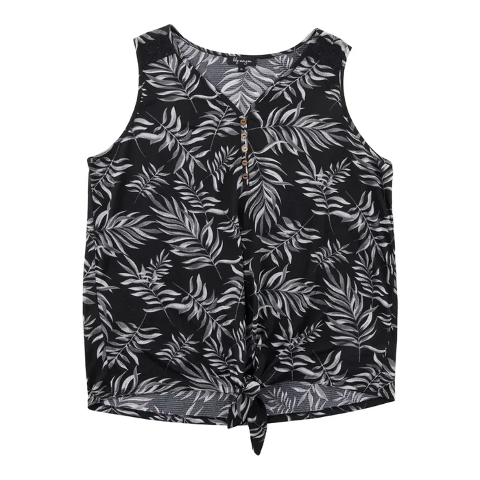 lily morgan Women’s Plus Tie Front Camisole