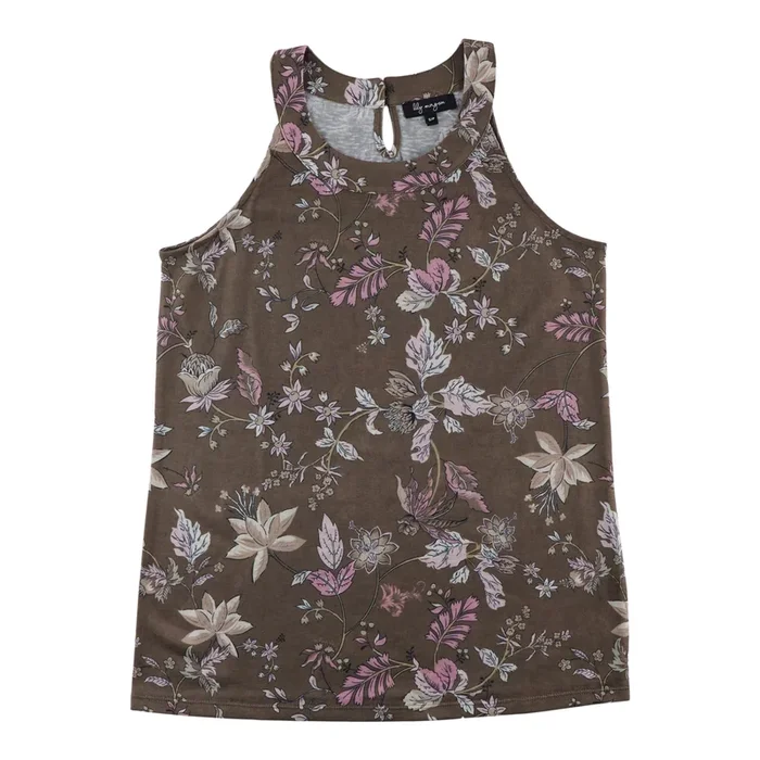 lily morgan Women’s Ruched Crew Neck Camisole