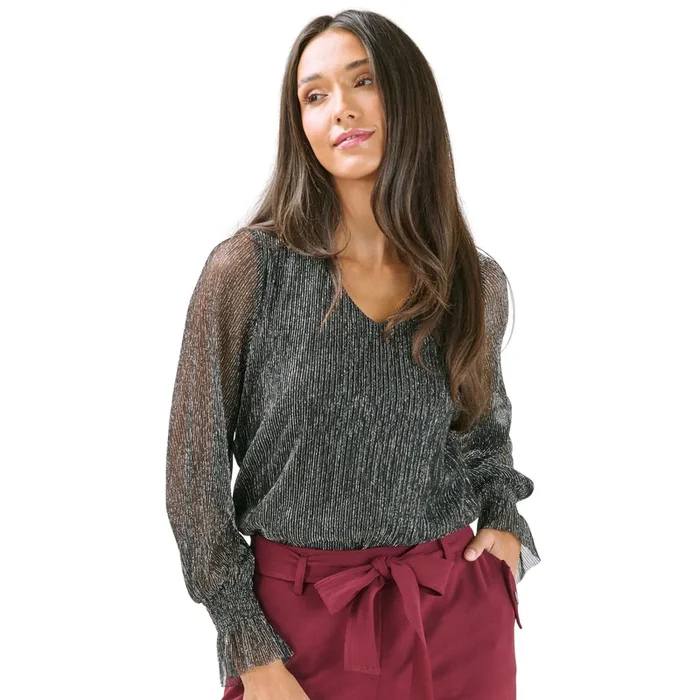 lily morgan Women’s Shimmer Knit Top