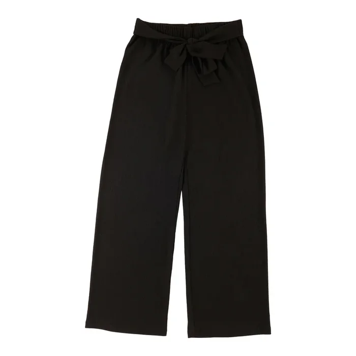 lily morgan Women’s Tie Front Wide-Leg Pants