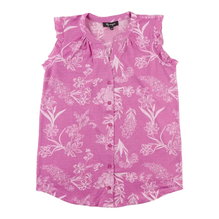 lily morgan Women’s V-Neck High-Low Camisole