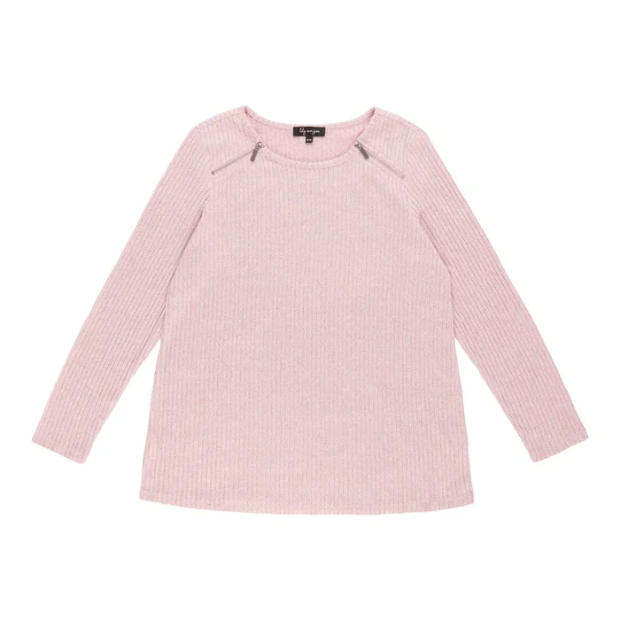 lily morgan Women’s Zipper Detail Top