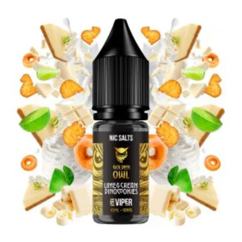 Lime Cream Dinocookies 10ml (Sals de nicotina) (Viper)