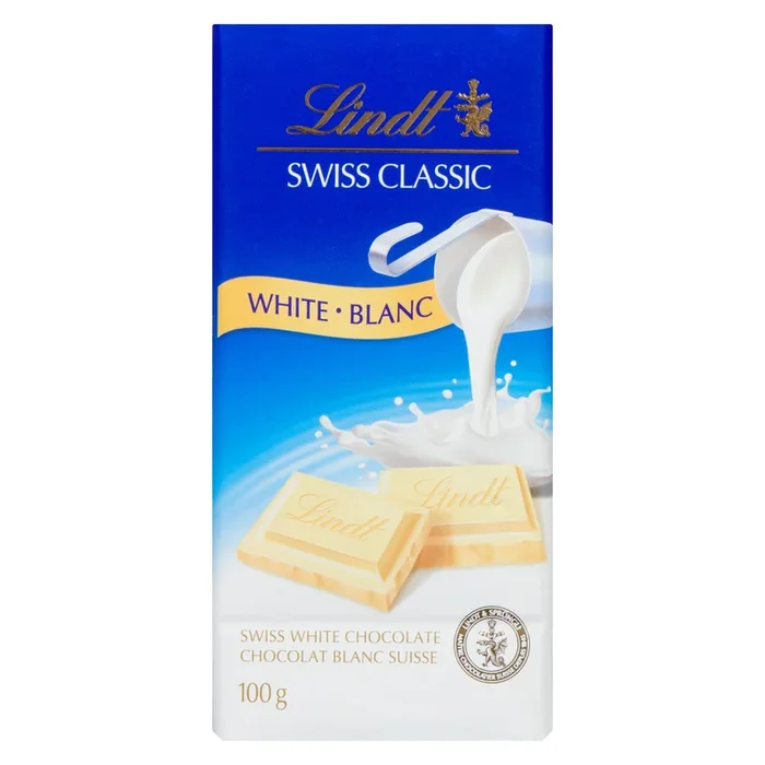 Lindt Swiss Classic Chocolat Blanc Suisse, 100 g
