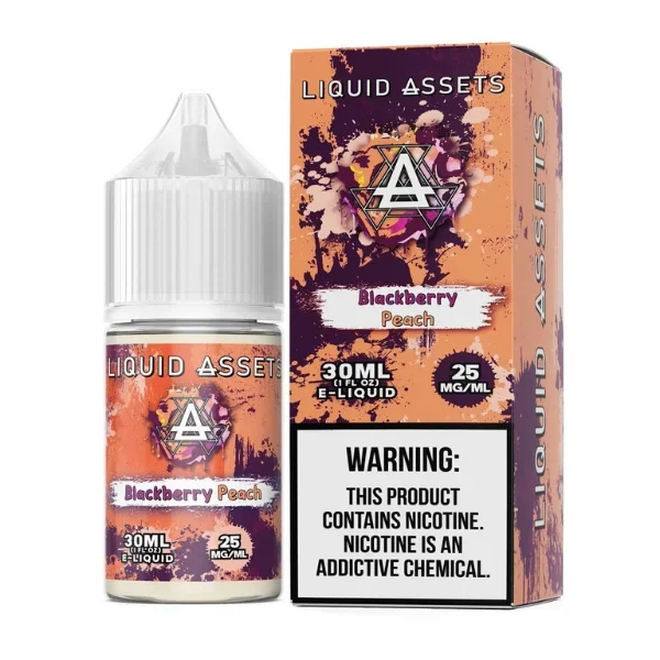 Liquid Assets_Salts 30mL_Blackberry Peach _-