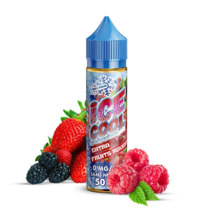LIQUIDAROM ICE COOL Extra Red Fruits – E-liquid 50ml