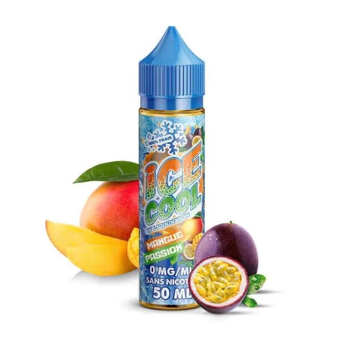 LIQUIDAROM ICE COOL Mango & Passion Fruit – E-liquido 50ml