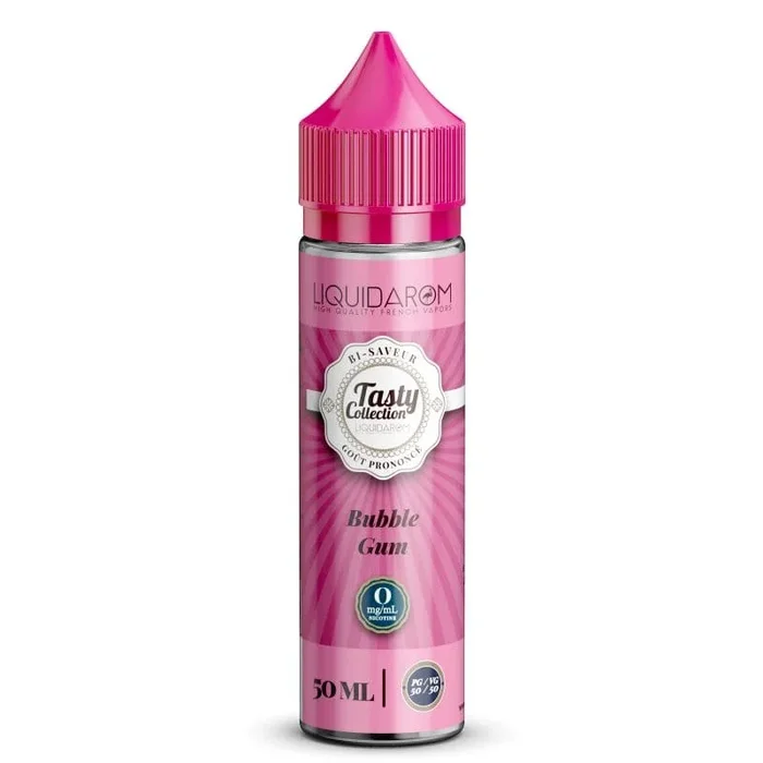 LIQUIDAROM TASTY COLLECTION E-liquid Bubble Gum 50ml