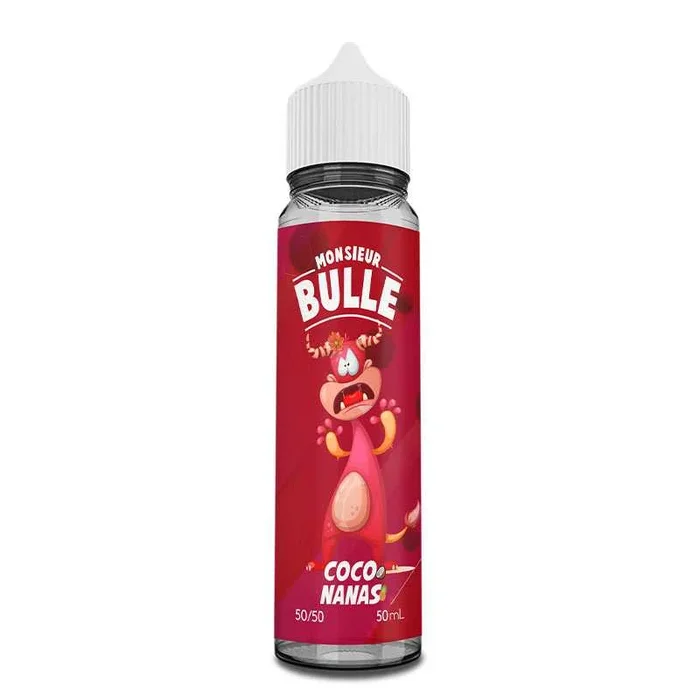 LIQUIDEO Monsieur Bulle Coco Nanas – E-liquido 50ml