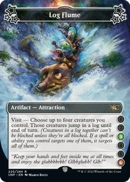 Log Flume (3-6) (220) (UNF)