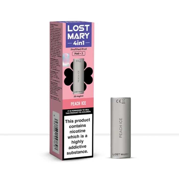 Lost Mary 4in1 Peach Ice Pods
