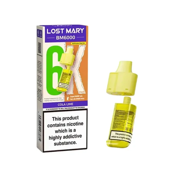 Lost Mary BM6000 Cola Lime Refill Pod