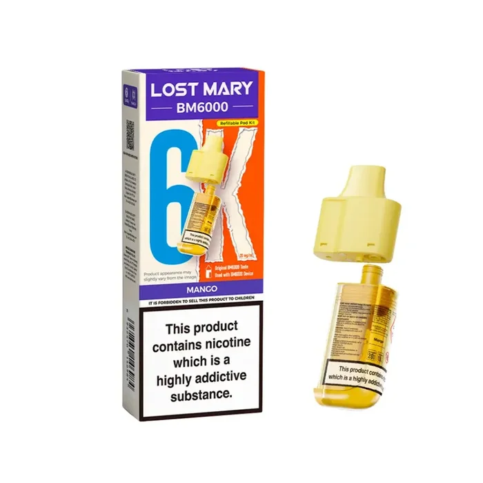 Lost Mary BM6000 Mango Refill Pod