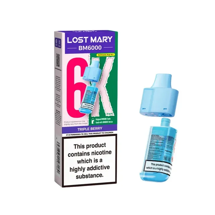 Lost Mary BM6000 Triple Berry Refill Pod