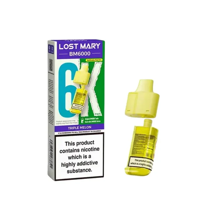 Lost Mary BM6000 Triple Melon Refill Pod