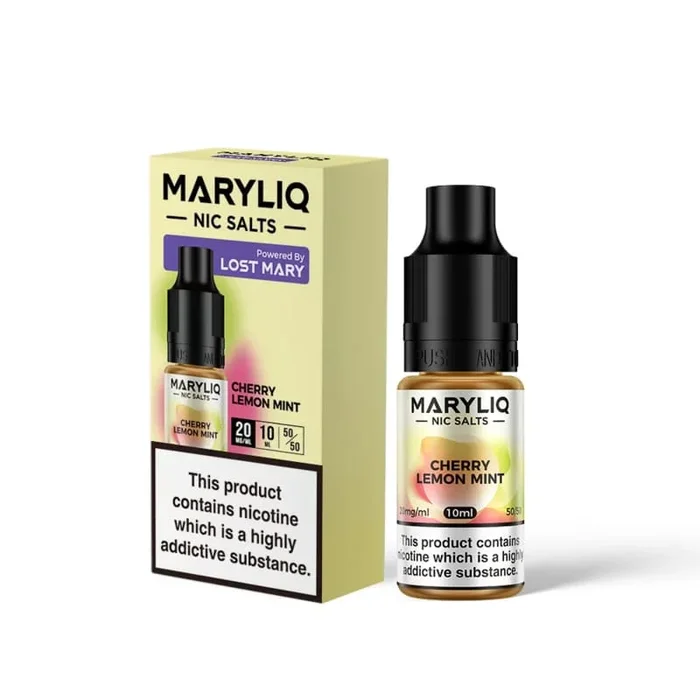LOST MARY Maryliq Cherry Lemon Mint – Sel de nicotine 10ml