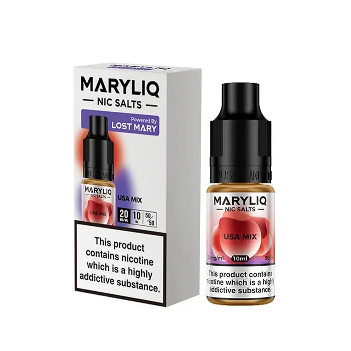 Lost Mary MaryLiq USA Mix 10ml Nic Salt E-liquid