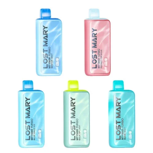 Lost Mary MT15000 Turbo ZERO 0% Disposable Vape Device – 10PK