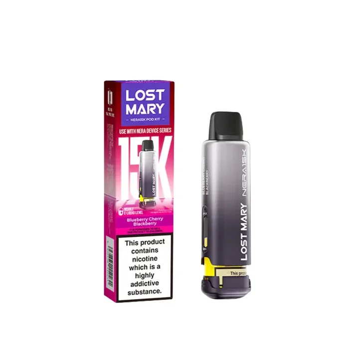 Lost Mary NERA Blueberry Cherry Blackberry Refill Pod