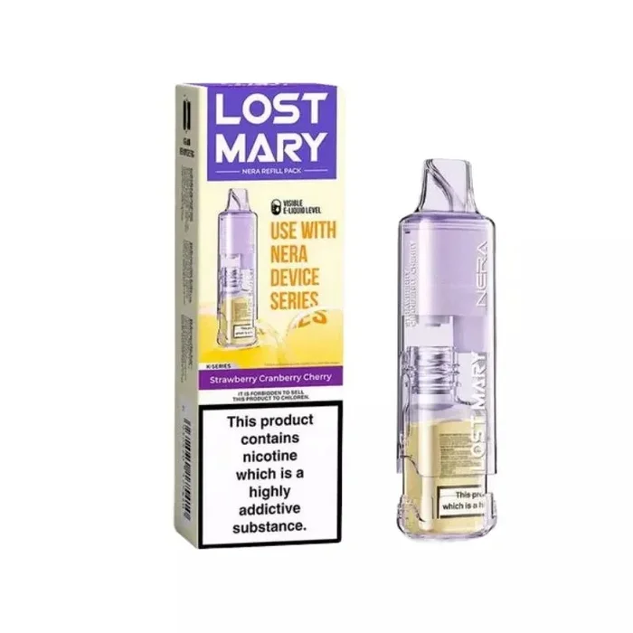 Lost Mary NERA Pureview Strawberry Cranberry Cherry Refill Pod