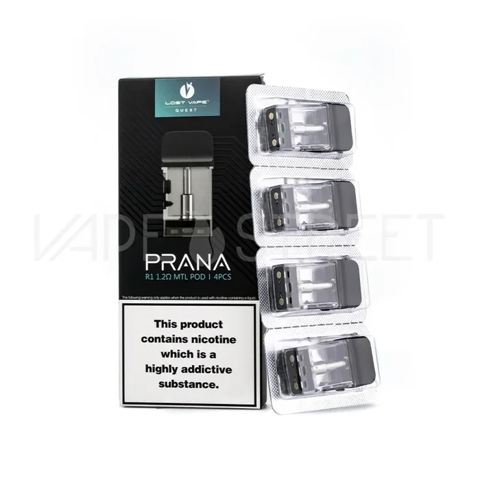 Lost Vape Prana Replacement Pods (4 Pack)
