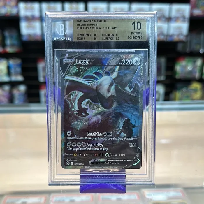 Lugia V (186/195) [Sword & Shield: Silver Tempest] BGS 10